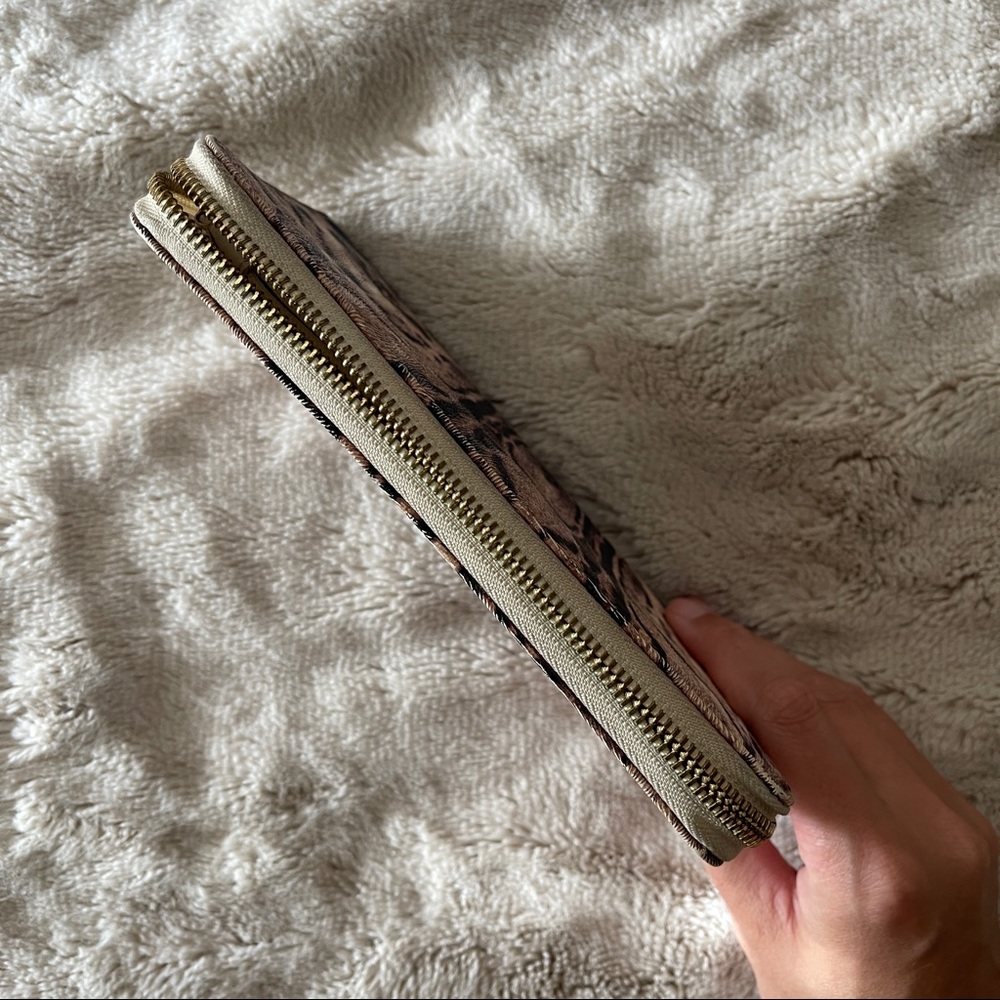 Furla Leopard Print Large Wallet - image 3